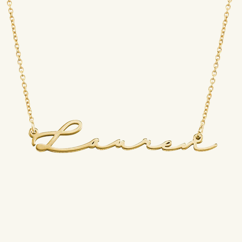 Athena Custom Name Necklace - Wrenlee