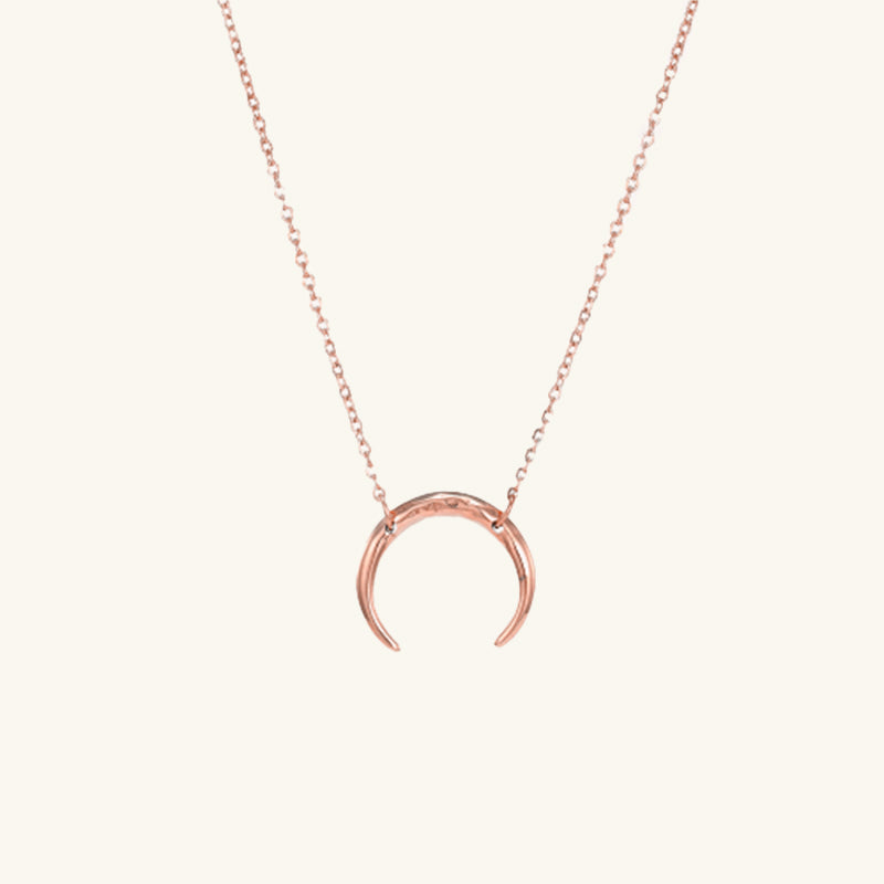 Crescent Moon Necklace - Wrenlee