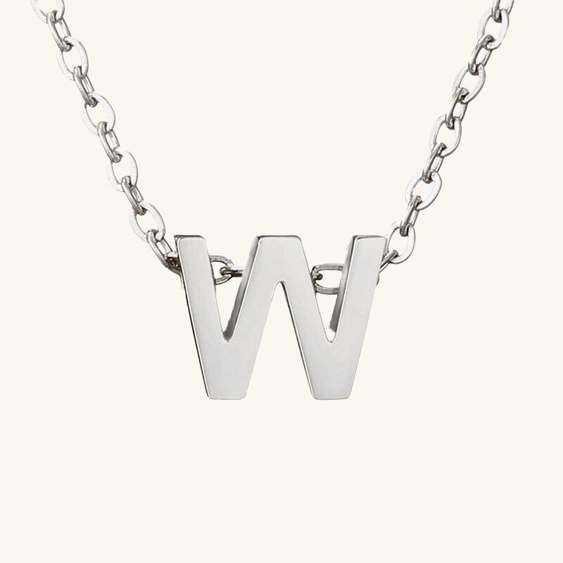 Single Letter Necklace - Wrenlee