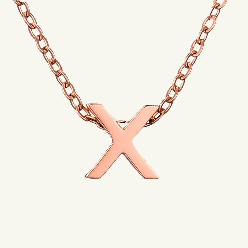 Single Letter Necklace - Wrenlee