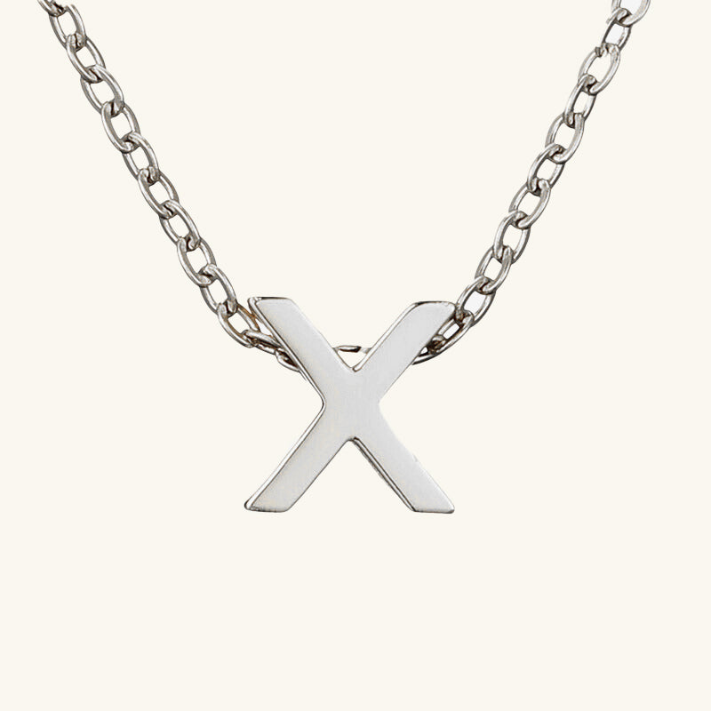 Single Letter Necklace - Wrenlee