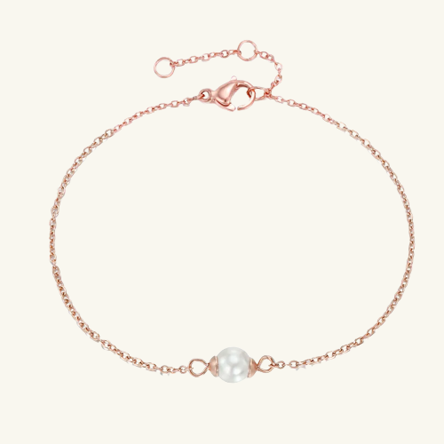 Sea Pearl Charm Bracelet - Wrenlee