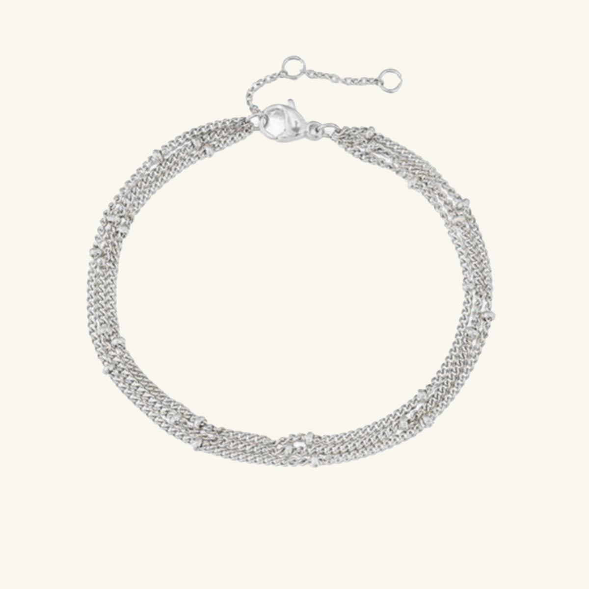 Multilayer Classic Bead Chain Bracelet - Wrenlee